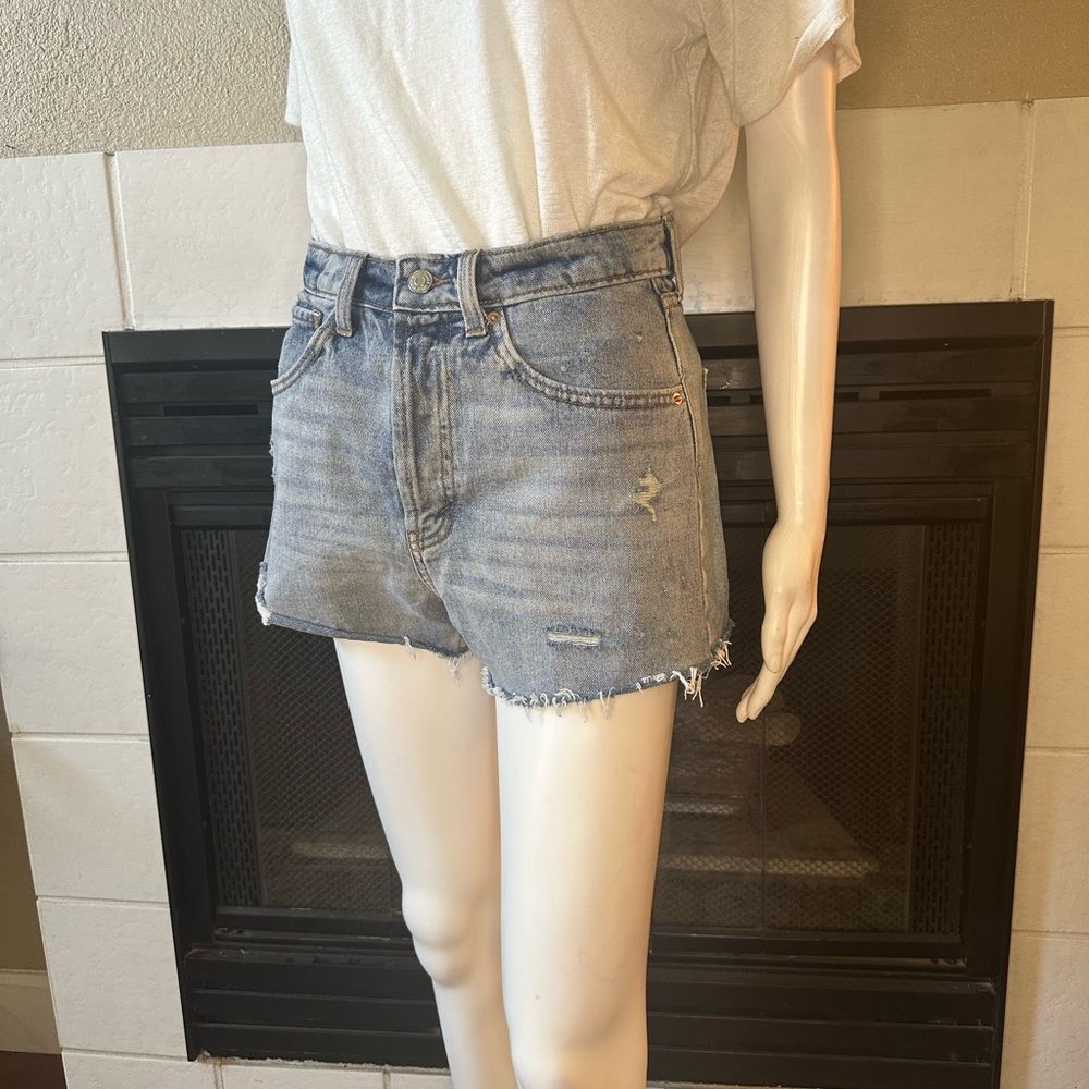 Wild Fable Distressed Blue Jean Shorts